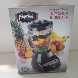 New Parini Electric Glass Blender 10 Speed 6 cup